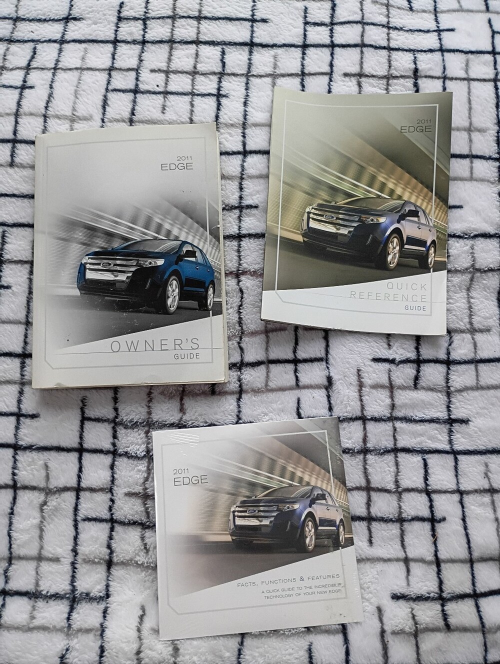 2011 Ford Edge Manual Set, Sealed DVD